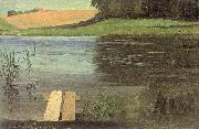 Lundbye, Johan Thomas, Study of a Lake
